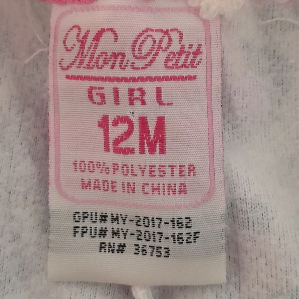 Mon petit onesie pj like new great condition